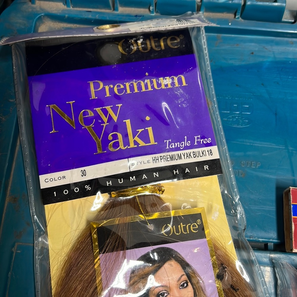 Color 30 NWT premium New Yaki HUMAN Silky Tangle Free Hair